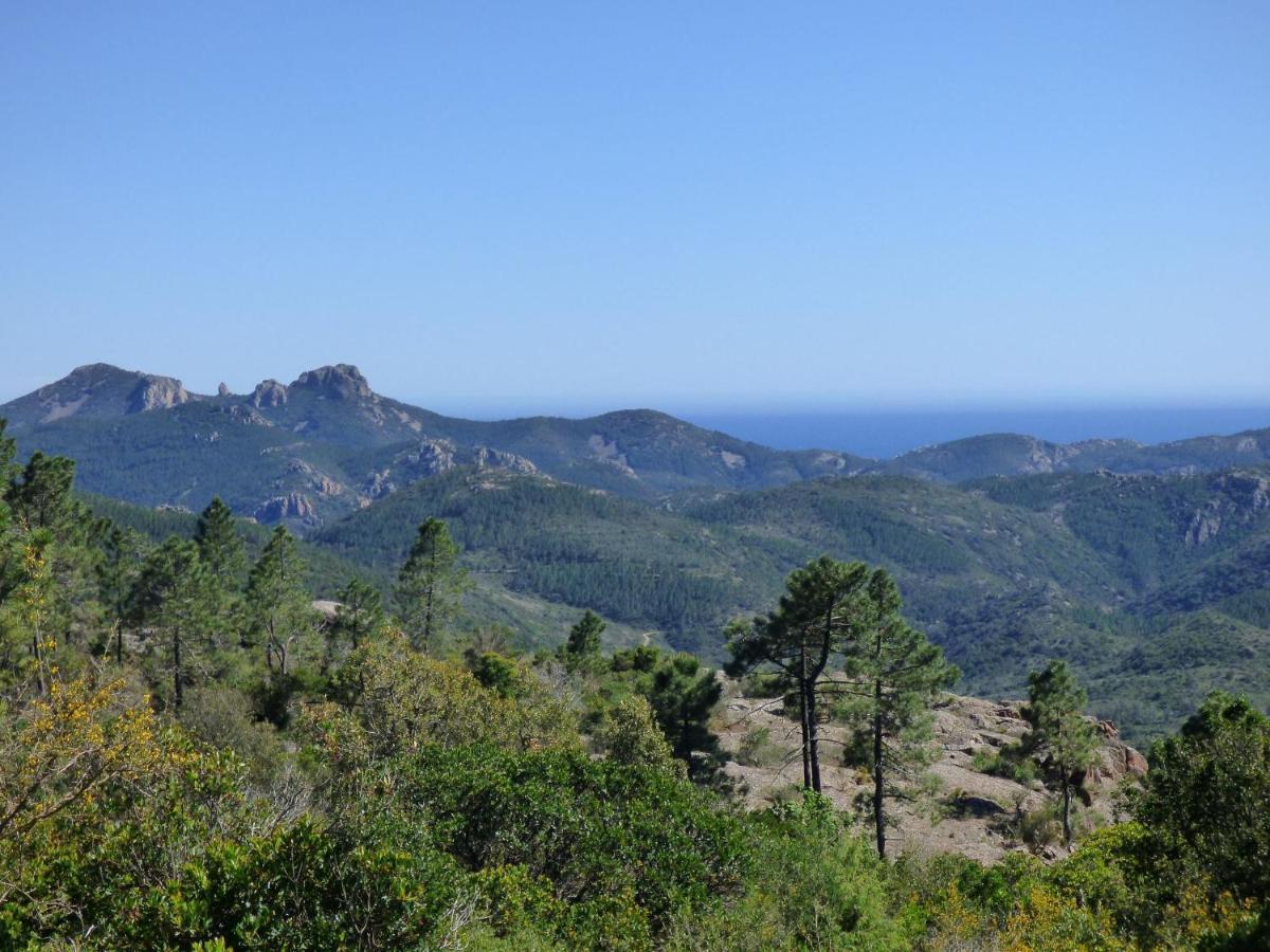 Chambres d'Hôtes Vue Mer L'Estérel Panoramique Saint-Jean-de-l'Esterel Esterno foto